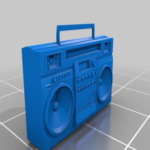 80s Retro Stereo Ghettoblaster