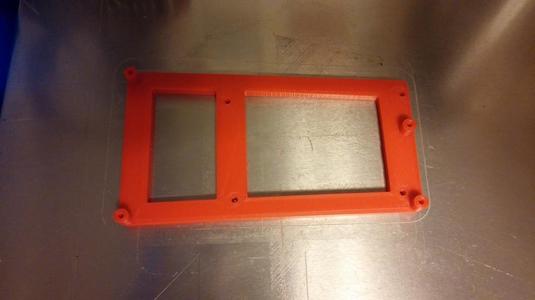 NCS P3-v Steel Rumba mount for Prusa i3 steel