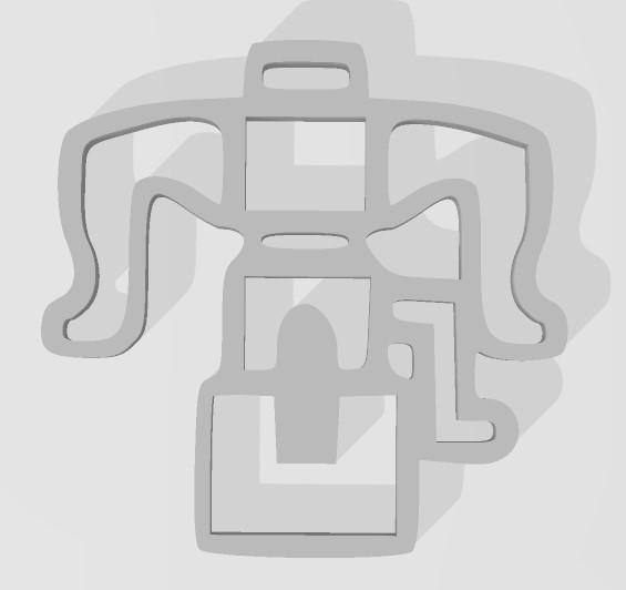 Monster Hunter Heavy Crossbow Key Ring