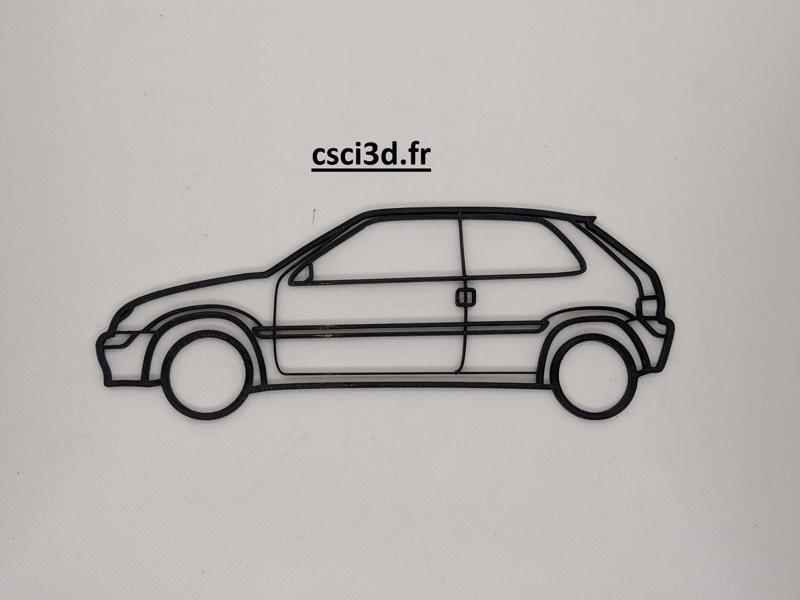 Citroën Saxo VTS wall decoration