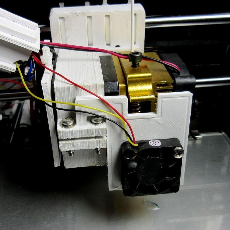 30mm Fan Shroud for Heavy Duty Sintron MK8 mount