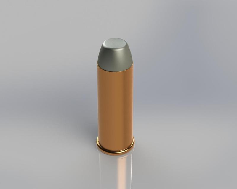 Decorative bullet cal. 44 for Key Ring or Necklace