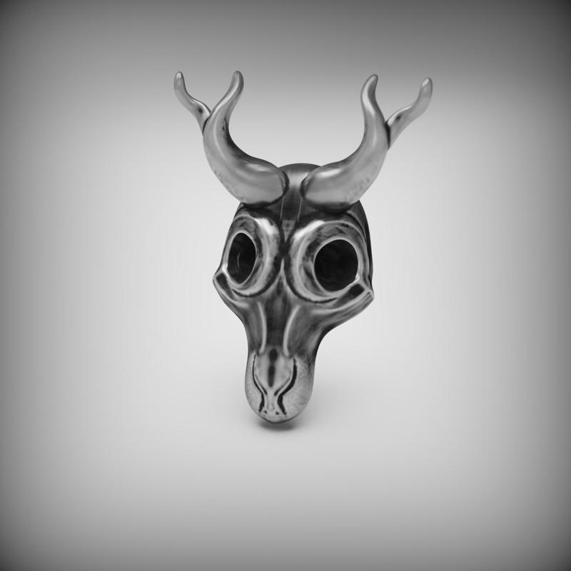 Deer Skull Necklace (Pendant)