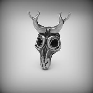 Deer Skull Necklace (Pendant)
