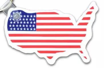 USA Shaped Key Holder