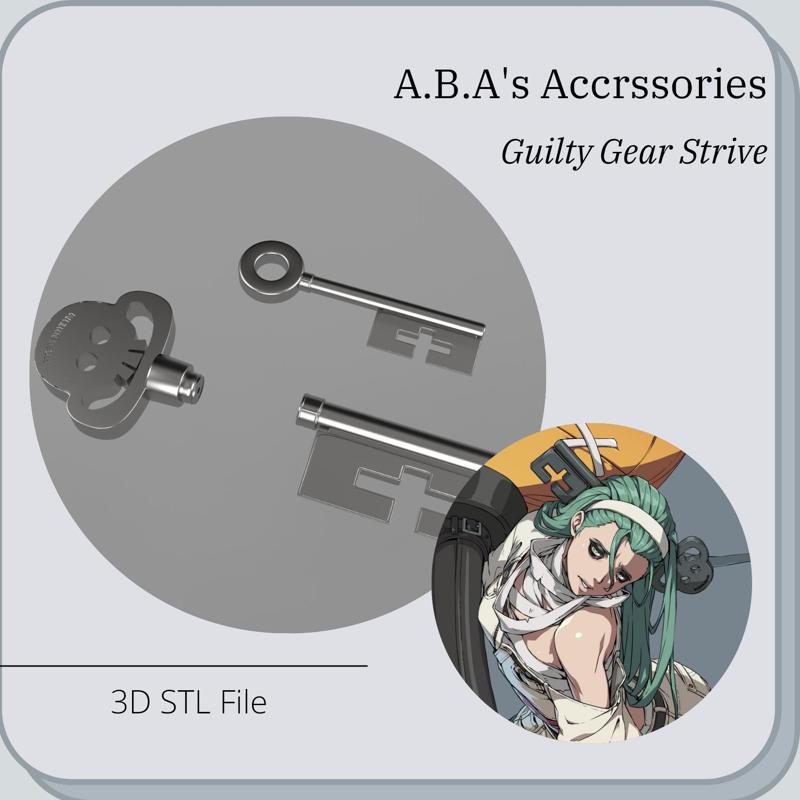 A.B.A Accessories cosplay prop from Guilty Gear Strive