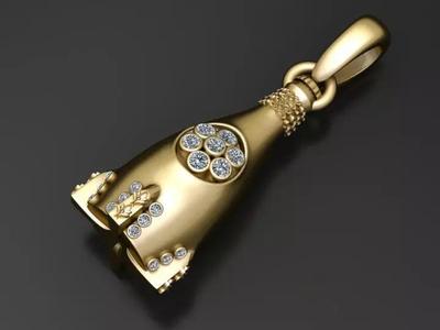 Bottle Pendant Design