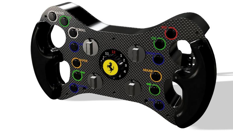 FERRARI 296 GT3 Steering Wheel