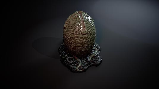 Alien egg xenomorph