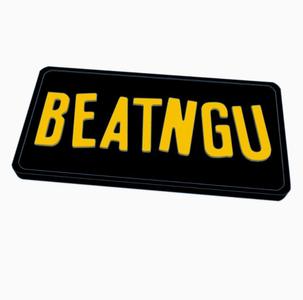 BEATNGU (JEEPERS CREEPERS) License Plate Display by MANIACMANCAVE3D