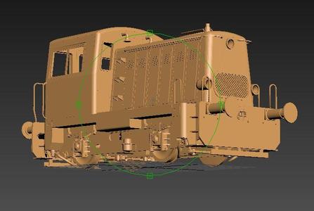 Diesel locomotive ČSD T211.0 scale 1:25