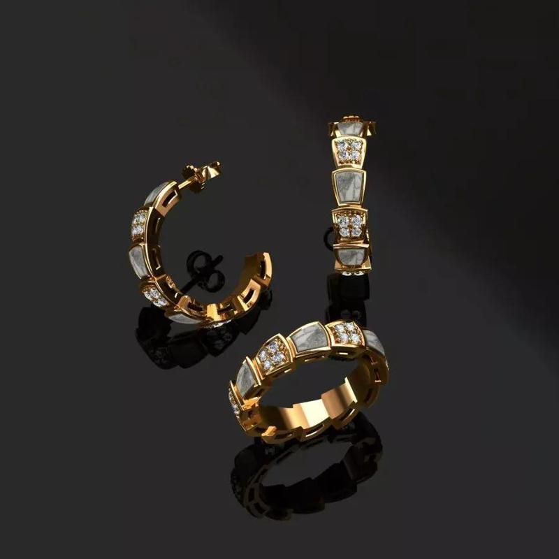 Ring and Earrings
