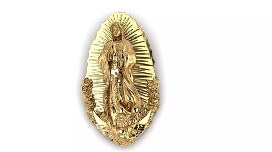Our Lady of Guadalupe Pendant