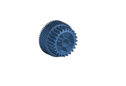 Double spur gear