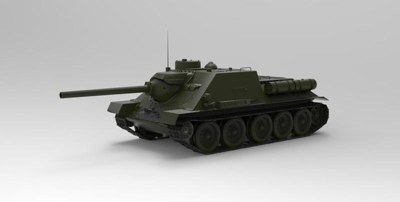 SU-85 tank