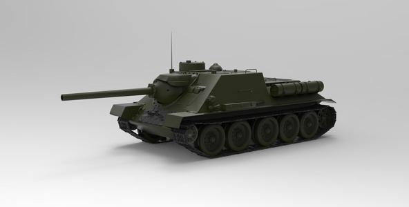SU-85 tank