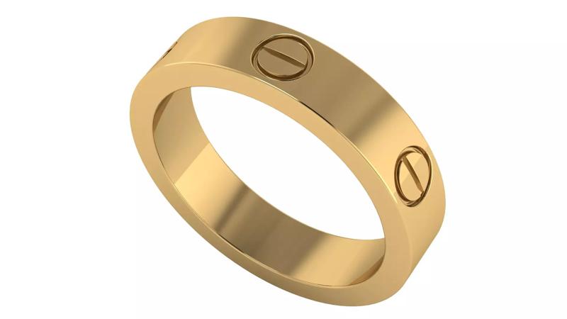 Love Ring Size USA 7