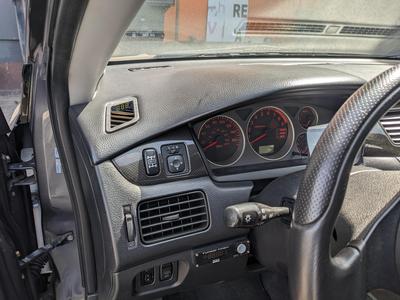 Mitsubishi Evo side air vent with digital display