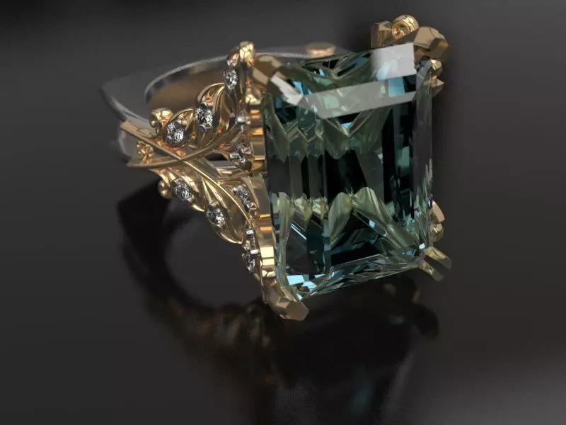 Laurel wreath ring - original