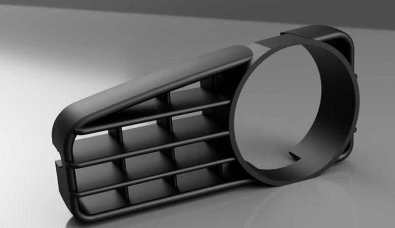 golf 3 left side gaudemountpod 52mm