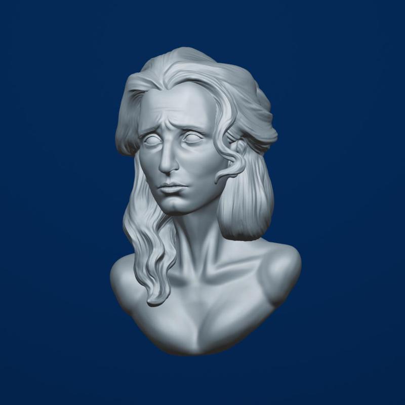 Academic Female Bust