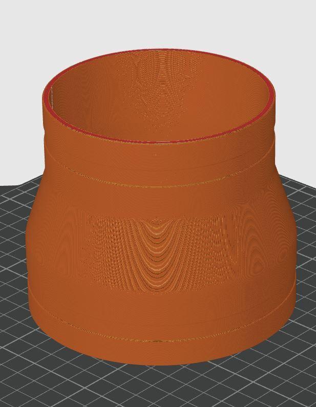 Round Duct Adapter - 100mm to 10 - 200mm | Ventilation Fitting