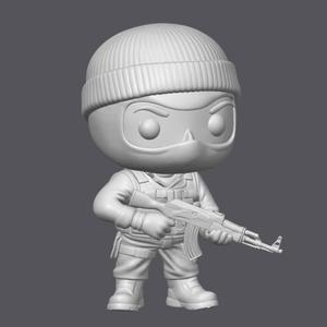 Counter Strike CS2 T Side Figurine | Funko Pop Inspired