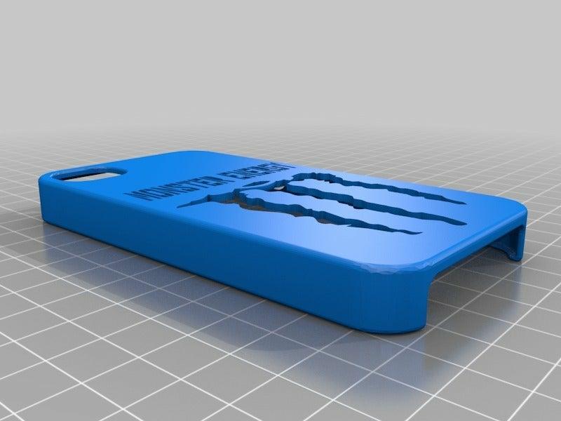 Iphone 4 Case Monster Energy