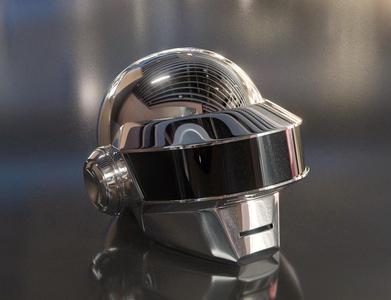 Daft Punk Thomas print ready wearable helmet