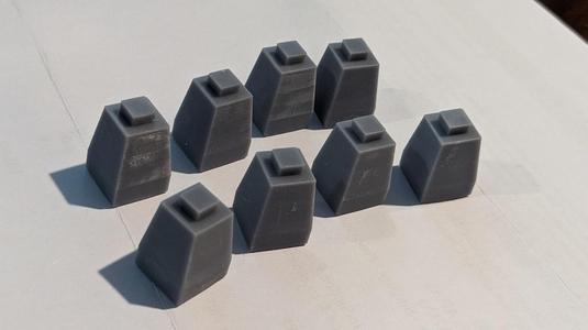 Micro Engineering Trestle piers - N Scale (1:160)