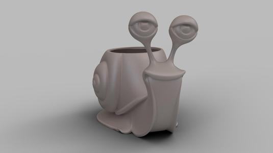 Cute Snail Planter - Desk & Garden Decor
