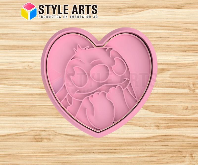 Lilo & Stitch Cookie and Dough Cutter - Pack x2