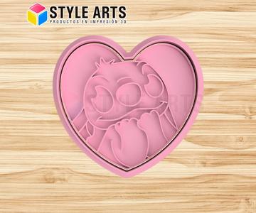 Lilo & Stitch Cookie and Dough Cutter - Pack x2