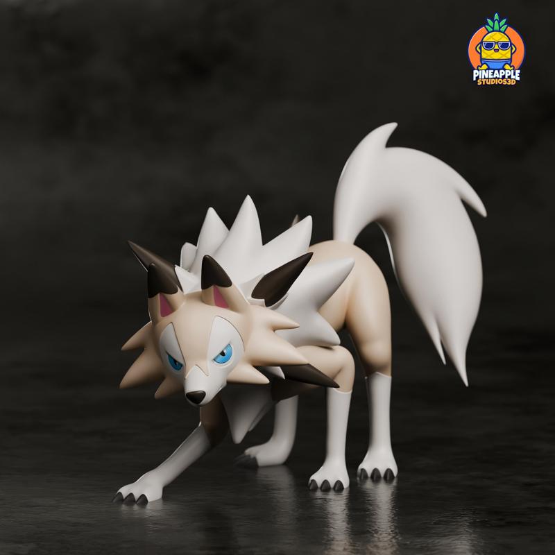 lycanrock midday form with 1/20 scale