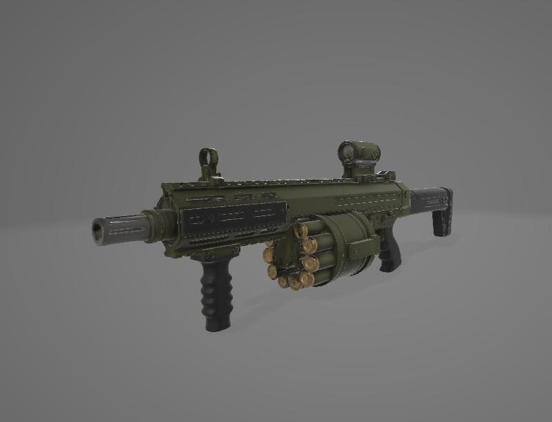 M32A1 Multi-Shot Grenade Launcher