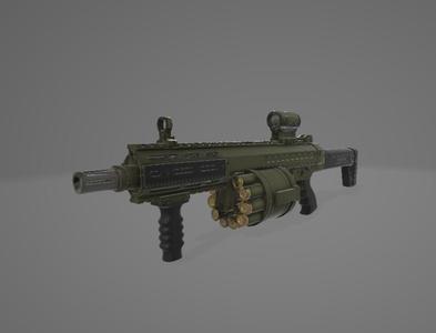 M32A1 Multi-Shot Grenade Launcher