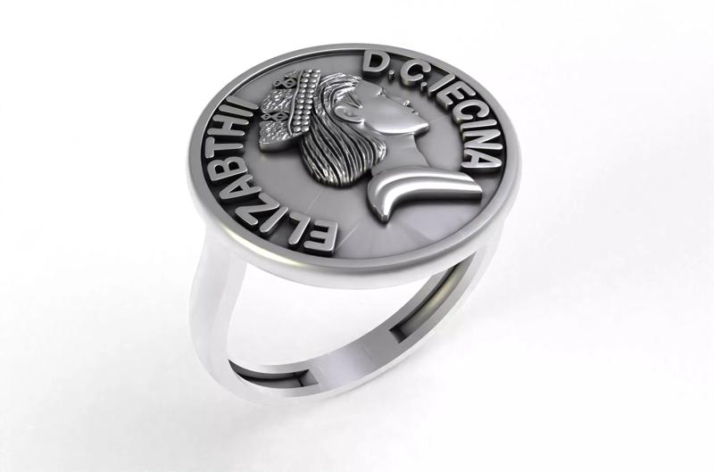 Queens Coin Ring