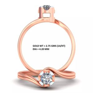 Pure Love Solitaire Engagement Ring A9
