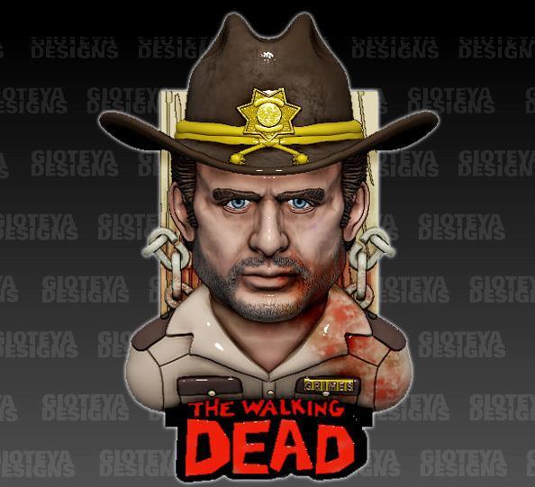 The Walking Dead Rick Grames