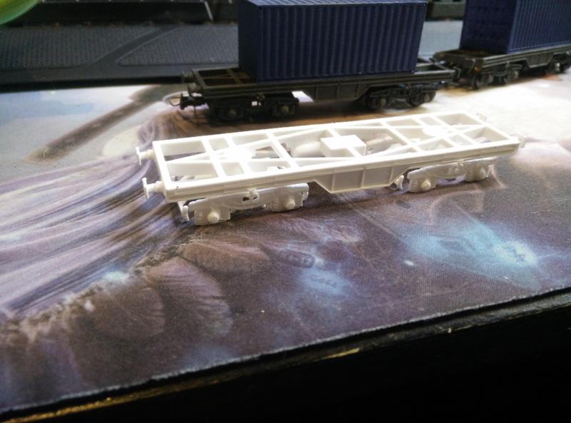 TRAIN: Container Car, HO 1:87