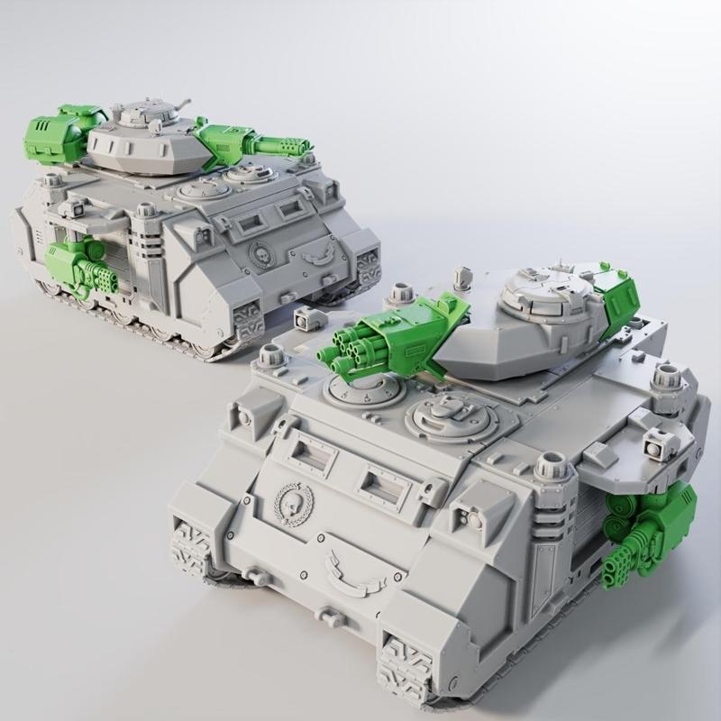 Dark Universe Interstellar Legion Praetorion MK IV MBT Mephisto Variant