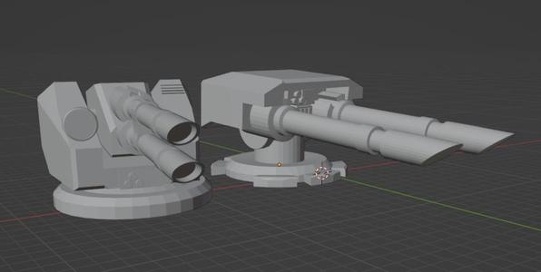 Razorback turrets