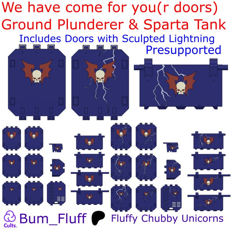 We Have Come For You (r) Space Chappies Ground Plunderer and Sparta Tank