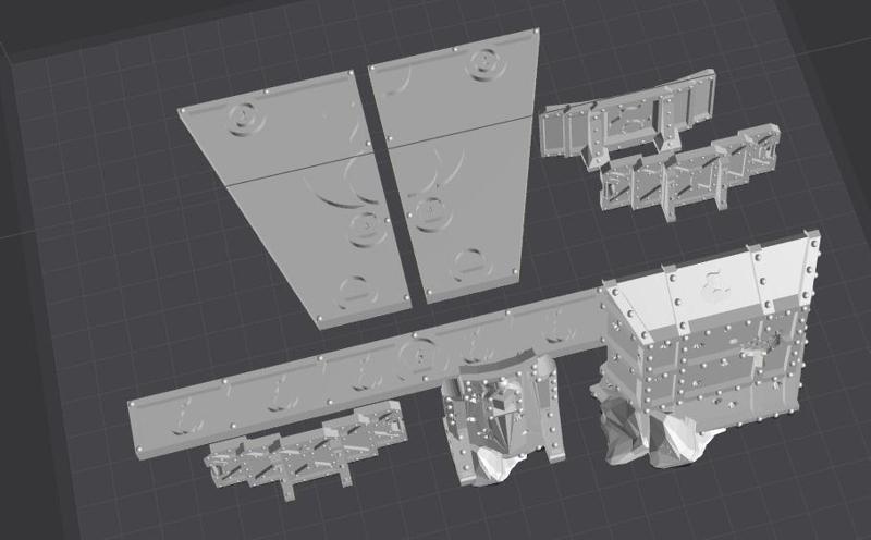 Kill Team 3Ed Meters & Barricades: Tezzenech Sigil