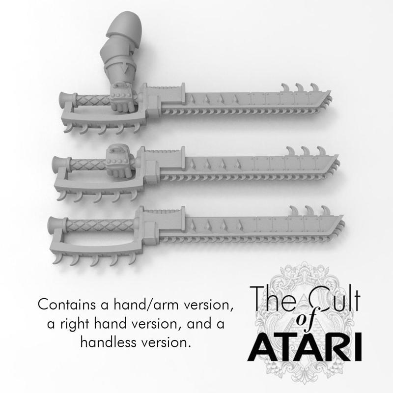 Traitor Space Marine Chain Sword