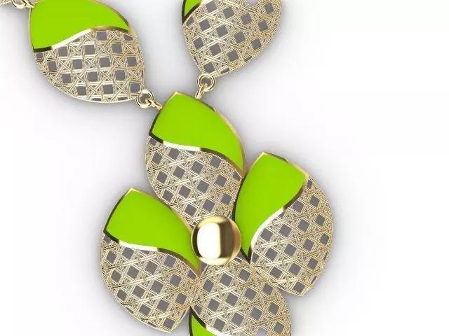 jali flower necklace