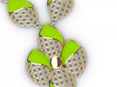 jali flower necklace