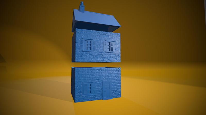 French town building 2