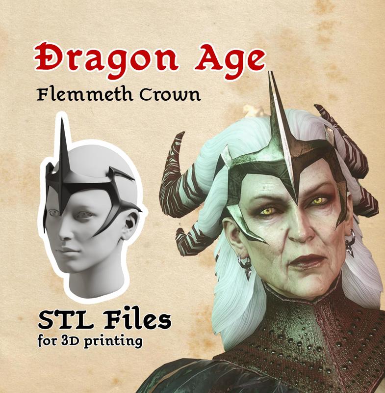 Dragon Age Flemmeth Mithal Morrigan Crown