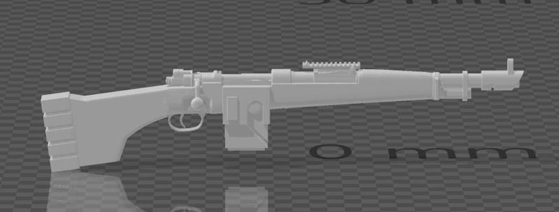 28mm Lar98 Bolt Action Lasrifle